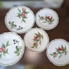 NORITAKE ノリタケロイヤルオーチャード 22cmプレート5枚セット - メルカリ