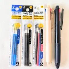 パイロット フリクションボール3 スリム0.38 中古本体２本と新品替芯３セット