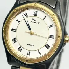 SEIKO LANDY セイコー ランディ クオーツ腕時計 メンズ 부동