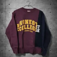 GU STUDIO SEVEN COLLEGE トレーナー