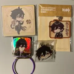 原神 鍾離 スクエア缶バッジ もちころりん アクキー コースター - メルカリ