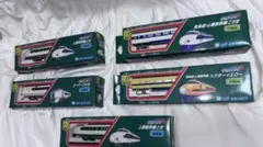 トレーン Nゲージ ディスプレイケース付き 電車 新幹線 5個セット