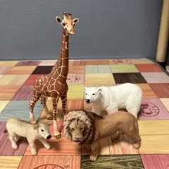 schleich シュライヒ　動物フィギュア　4体セット