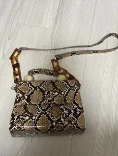 EVRIS パイソン柄ショルダーバッグ【値下げOK】