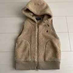 Gymphlex フリースジャケット L130 140ベージュ