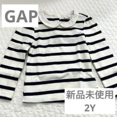 新品未使用❣️GAP襟付きカットソー 2Yのサムネイル