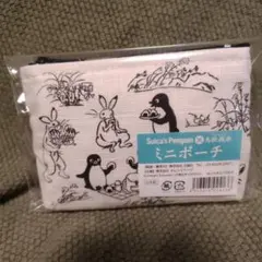 【新品未使用】Suicaのペンギン 鳥獣戯画 ミニポーチのサムネイル