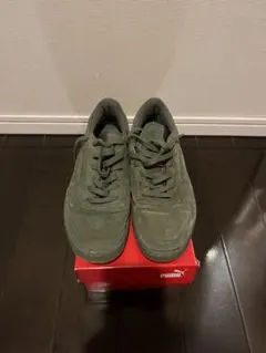 Reebok スエード スニーカー オリーブグリーン　27.5㎝