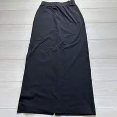 ユニクロ スリット入り タイトスカート 黒 Sサイズ