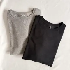 【ユニクロ】レディース/カットソー2枚セット