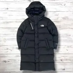 ザノースフェイス ダウンジャケット 刺繍ロゴ ブラック 120 0799