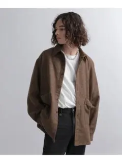 EPNK 完売商品スタッズダメージデニムジャケット ブラウンLサイズ 最終