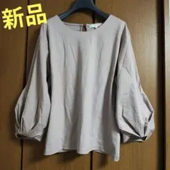 grove 綿100% 袖が可愛いカットソー Mサイズ 新品 Tシャツ グローブ