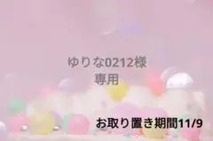 ゆりな0212様❁⃘*.゜専用ページ