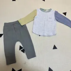 ships キッズ　kids 80 ズボン　ロングtシャツ　セットのサムネイル