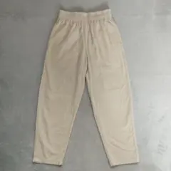 GU コーデュロイシェフパンツ ユニセックス ベージュ S