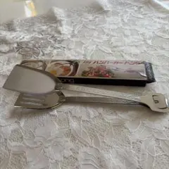 昭和レトロ　トング　缶切り　栓抜き　フライ返し　アウトドア　キャンプ用品のサムネイル