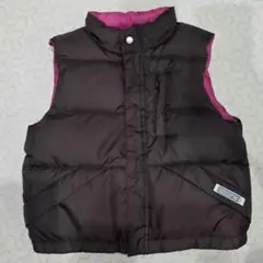BeBe リバーシブルダウンベスト 100