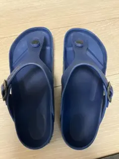 【BIRKENSTOCK】サンダル 35 22.5cm ネイビー EVA ギゼのサムネイル