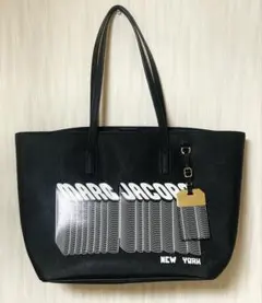 美品MARC JACOBS ブラック トートバッグ