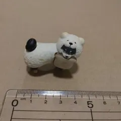 木彫りのおつかい柴犬　a