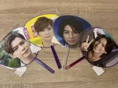 嵐 松本潤 ミニうちわ 4点セット