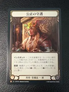 公正の守護 RF レインボーフォイル FAB フレッシュアンドブラッド L