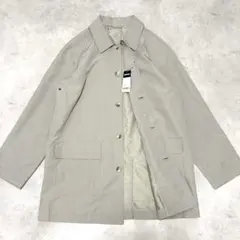 【未使用品】OLD UNIQLO ショートコート　ライトグレー　Lサイズ　紺タグ