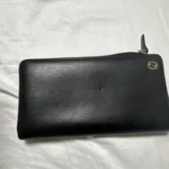 GUCCI グッチ 長財布 ブラック ラウンドファスナー - メルカリ