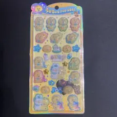 【国内正規品】んぽちゃむ　きみまろ　うるちゅるポップシール　おぱんちゅうさぎ