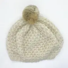 ニット帽＜ポンポン付＞