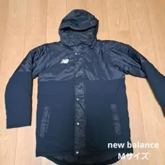 new balance　ニューバランス　アウター　黒　中綿　ダウン　M