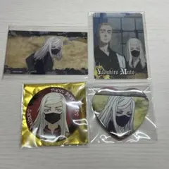 東京リベンジャーズ 三途 春千夜 缶バッジ カード セット