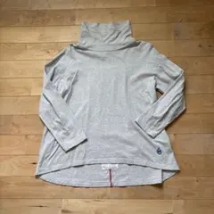 専用！！快晴堂⭐︎グレー タートルネック Tシャツ Aライン