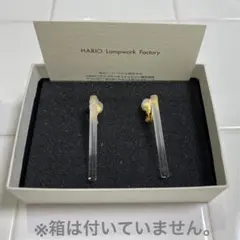 HARIO Lampwork Factory ピアス【シングルライン】のサムネイル
