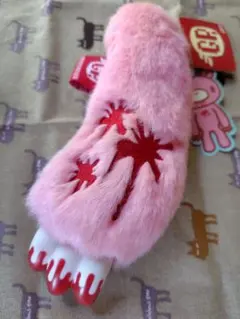 腕グルーミージャンボキーホルダー弐　ピンクCGP-104