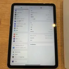 美品iPad 第10世代64GB シルバー　充電回数26回　バッテリー100％