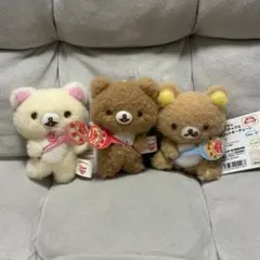 リラックマ チュッパチャップス マスコットキーチェーン ぬいぐるみのサムネイル