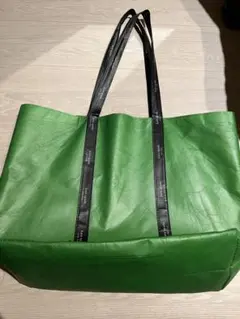 ケイトスペード　緑　グリーン　ショッパー