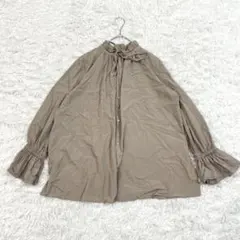 ロペピクニック ROPE PICNIC 長袖ブラウス M グレージュ トップスのサムネイル