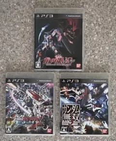 値下げ【動作確認済み】PS3ゲーム　3本セット 機動戦士ガンダム