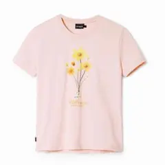 Desigual 花柄の半袖Tシャツ desigual デジグアルのサムネイル