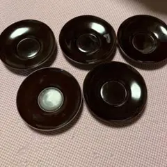 茶托 5客セット 中古品