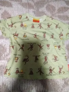 子供服 おさるのジョージ 半袖Tシャツ 95cm
