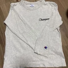 Champion 長袖カットソー グレー