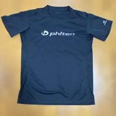 ファイテン　ブラック/ラメグラデ　パープル　半袖　Оサイ