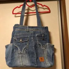 デニム トートバッグ
