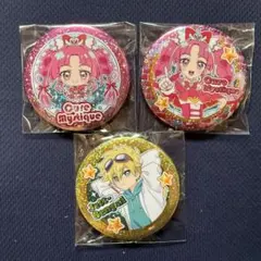 特価】名探偵プリキュアBIGホログラム缶バッチキュアミスティック