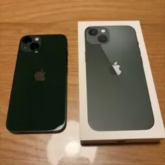 Apple iPhone 13 グリーン 本体のサムネイル