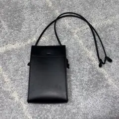 ユニクロ レザータッチミニツールショルダーバッグ